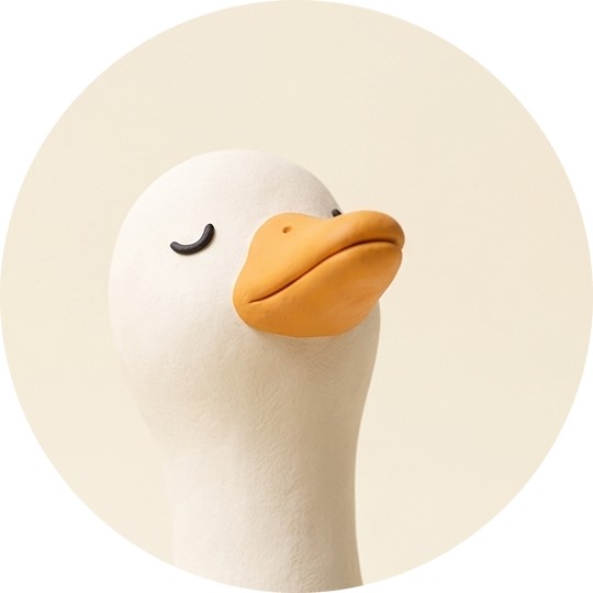1호 구스 표정: 뿌듯